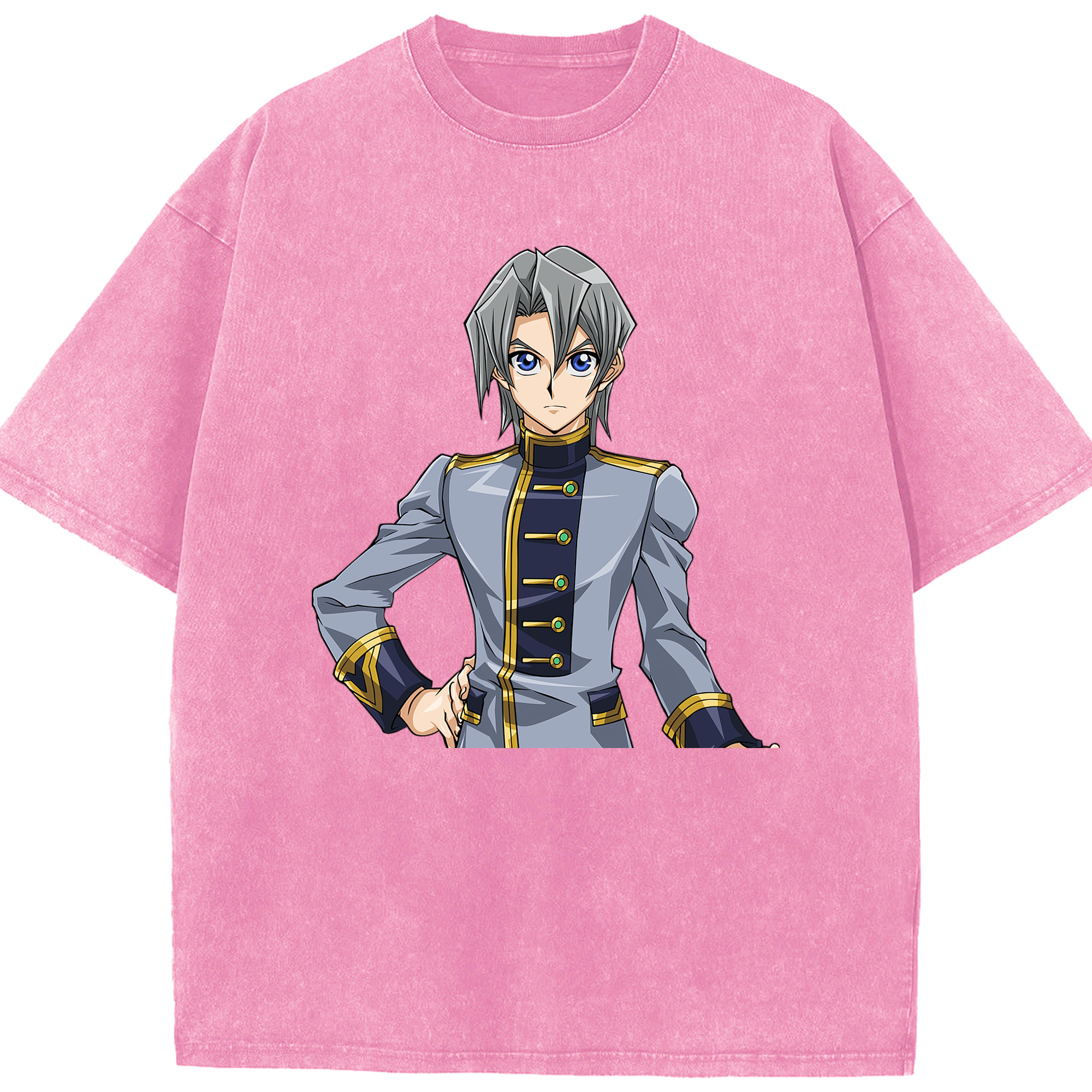 （画像用） 遊☆戯☆王 Yu-Gi-Oh! 綿100% ヴィンテージ風 半袖Tシャツ（フロントプリント）